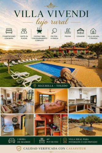 Villa Vivendi - Casa Rural in Segurilla