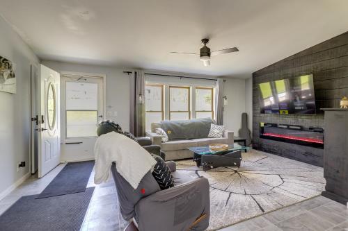Sauna + Game Room! Family-Friendly Lakefront Home! in Fremont (Indiana)