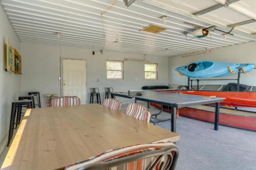 Sauna + Game Room! Family-Friendly Lakefront Home! in Fremont (Indiana)