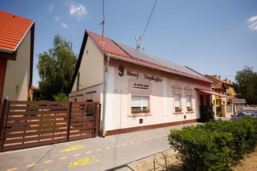 Entrance, Sissy Vendeghaz in Morahalom