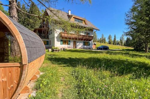 A szálláshely kívülről, Berglodge Hochrindl - Panoramasauna, Eigengarten, Skipiste & Wandern in Hochrindl