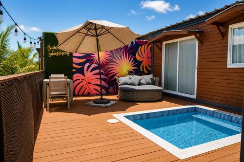 El Flamboyán Suite 3 with private plunge pool