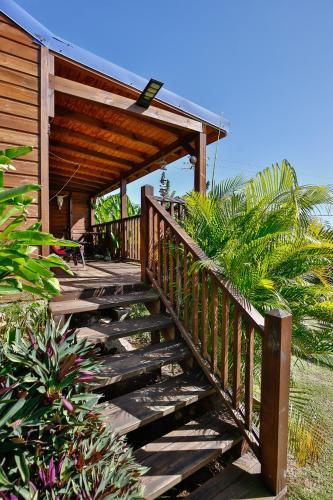 Zunanjost, Bungalow La Tortue Bleue Piscine & Malendure in Bouillante