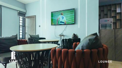 Bar/lounge, One Bedroom Apartment -LIAM signature, Akowonjo, Egbeda in Ifako-Ijaiye