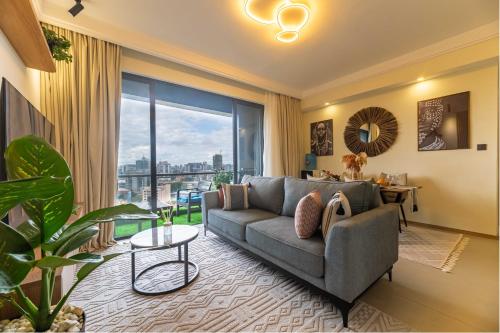 1 bedroom-Westlands, rooftop heated pool & Gym – khách sạn tại Nairobi
