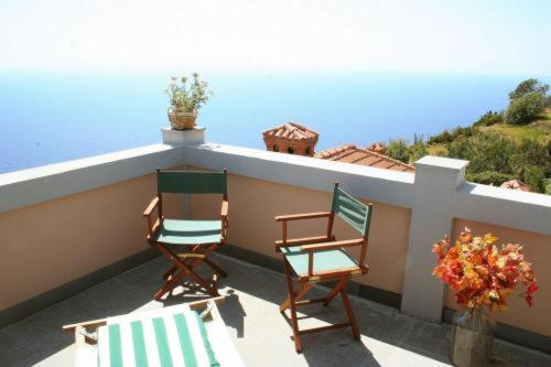 Deluxe Double Room with Balcony and Sea View