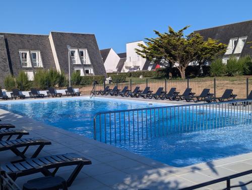 Gîte de l'océan, vue mer avec piscine chauffée, Guidel-Plage (Foto 8)
