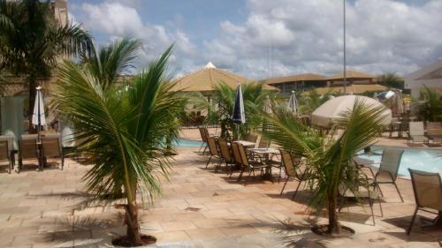 Kolam renang, Lacqua Diroma Apartment in Caldas Novas