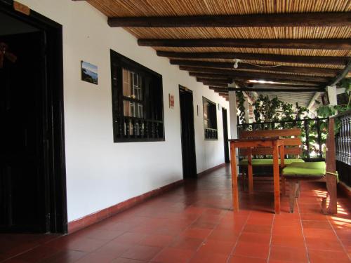 Balcony/terrace, La Casona Nunez in Cuitiva