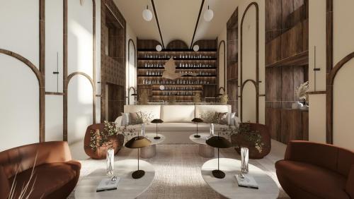 Bar/Lounge, Castilla Termal Palacio de Avellaneda in Penaranda De Duero