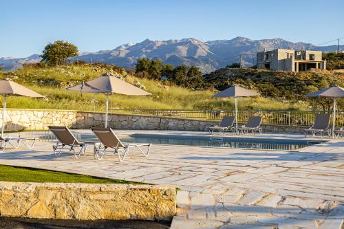 Swimming pool, Theodoros Malaxa Retreat - Pool & Amazing View in Keramies