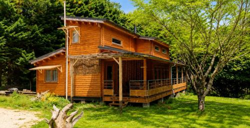 Le chalet Péi Cosy & Nature proche de Périgueux (Le chalet Pei Cosy & Nature proche de Perigueux) in Marsaneix