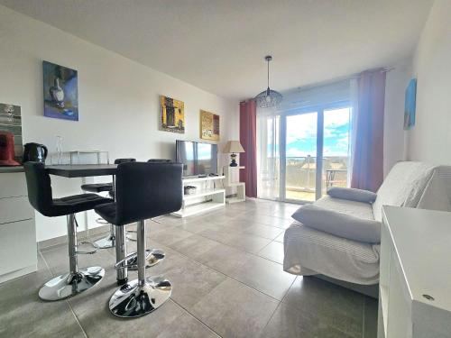 Appartement T2 avec balcon, parking privé, wifi - Balaruc-les-Bains - FR-1-553-204