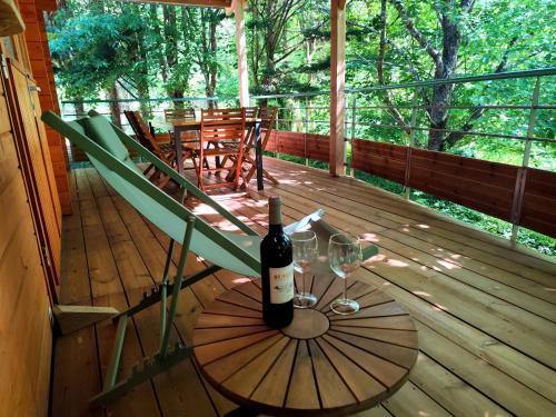 Le chalet Péi Cosy & Nature proche de Périgueux (Le chalet Pei Cosy & Nature proche de Perigueux) in Marsaneix
