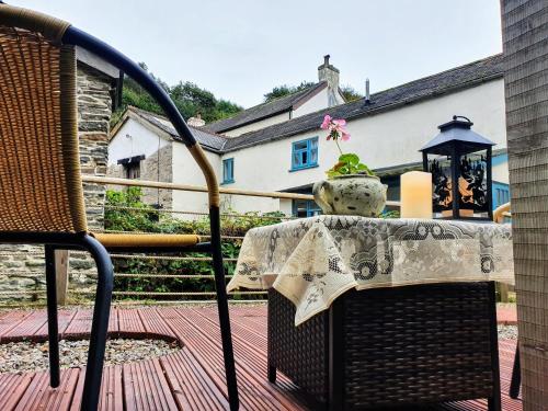 Viesnīcas āriene, Riverside Cottage in Devon in Shirwell