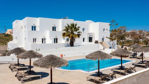 Pemandangan luar, Nikos Hotel in Santorini