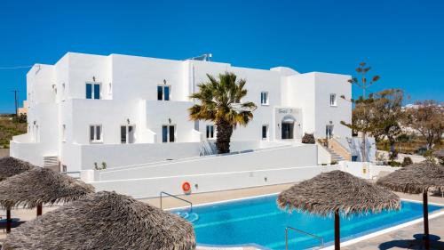 Pemandangan luar, Nikos Hotel in Santorini