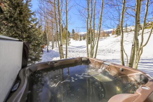 Highland Greens 71, Townhome In Breckenridge, Private Hot Tub with Great View in Baldy Mountain