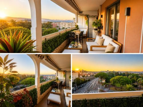 Bel appartement au centre d'Antibes, superbe terrasse et plages à pied