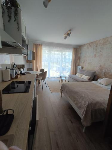 Studio by the River with Terrace, Basen, Sauna, Jacuzzi, Fitness, Dziwnów (photo 3)