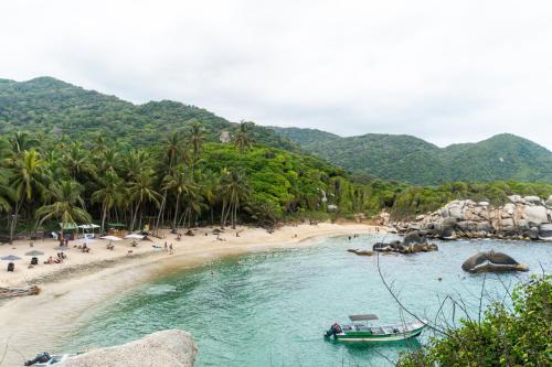 pludmale, Glamping Kunna Tayrona in Parque Tayrona