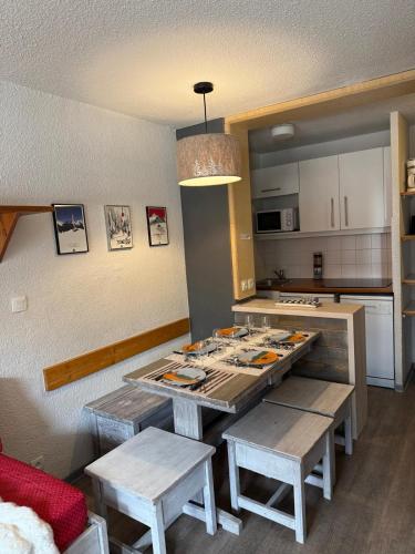 Studio Val Claret - Ski aux pieds - Parking inclus