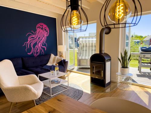 Ferienhaus Fischkopf mit Sauna und Strandkorb in Büsum, Deutschland