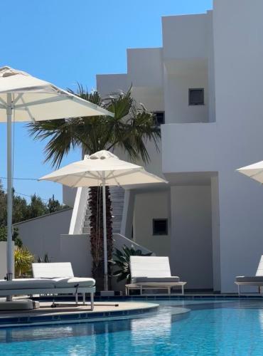 Swimming pool, Glykeria Hotel in Innachori