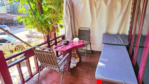 View, bungalow west water vang vieng in Ban Houay Saguaw