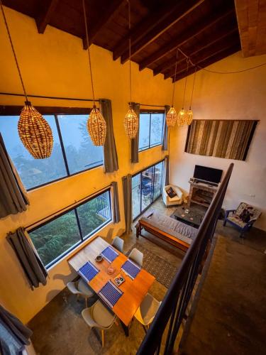 Loft mirador de montaña, vista panorámica, Chimenea