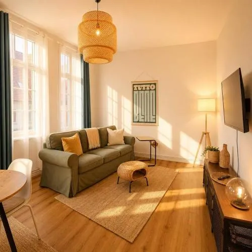 Modernes Apartment in Hafen- und Altstadtnähe in Wismar, Deutschland