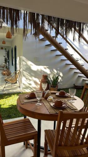 Makanan dan Minuman, Pousada Villa Encantos do Mar in Porto Seguro