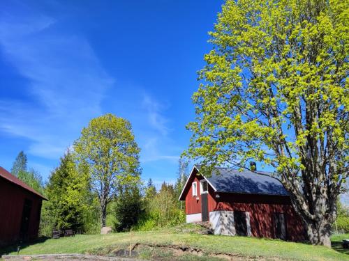 Spacious loft with wood-burning stove, quiet and rural location