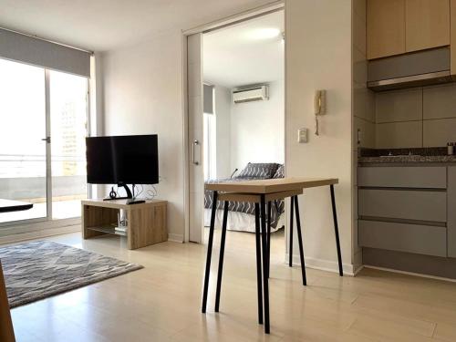 Departamento 1 pieza con balcón en Providencia