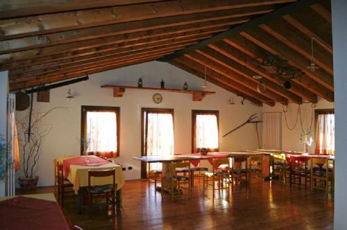宴會廳, Agriturismo La Prateria in 加佐