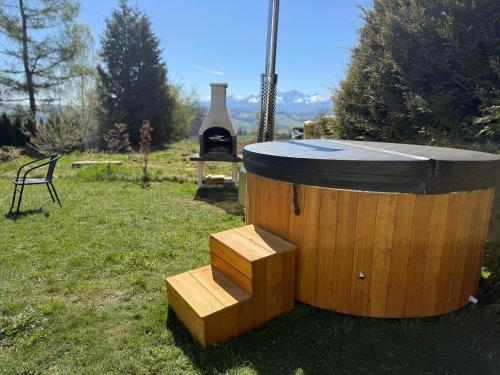 Iekārtas, Domek Zyngierka Tatra View - z balią i sauną na wyłączność (Domek Zyngierka Tatra View - z balia i sauna na wylacznosc) in Banska Wyzna
