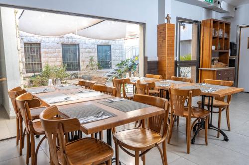 Ravintola, Villa Nazareth Hotel in Nasaret