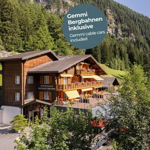 Hotel Restaurant Waldhaus in Leukerbad, Schweiz