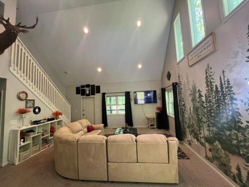 3 double beds, 1 sofa bed