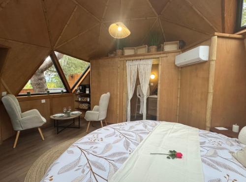 Dôme Géodésique en Bois (Dome Geodesique en Bois) in Montady