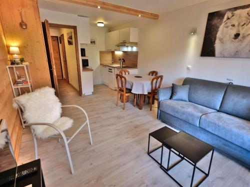 Charmant studio 4 pers. au Grand-Bornand, centre du village - FR-1-458-254