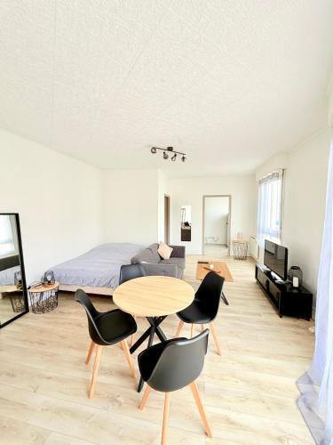 Studio cosy rénové plage 3 min & marché Arago