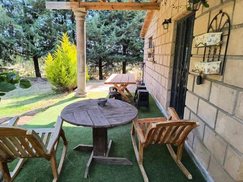Balcony/terrace, Cabana Metztli in Amealco