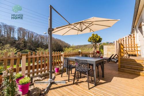 Terrasse charme & nature en coeur de Lannion - Lannion