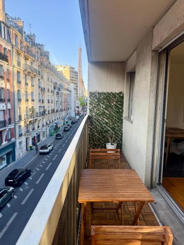 Appartement Tour Eiffel - balcon