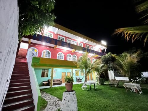 Näkymä ulkoa, El Paraíso Hotel (El Paraiso Hotel) in San Pedro La Laguna