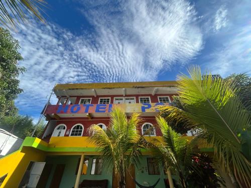 Näkymä ulkoa, El Paraíso Hotel (El Paraiso Hotel) in San Pedro La Laguna
