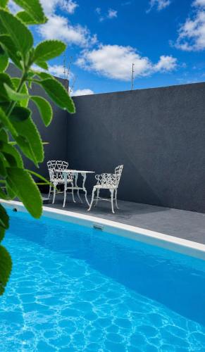 A Casa Piscina Quente Hidro e Cascata E Roupa de Cama Incluso in Portal das Aguas Quentes