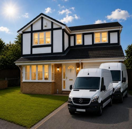 7 minutes drive to the City Centre - Contractors Detached 5 Bedrooms Quiet and Cosy House in Private – khách sạn tại Mapperley