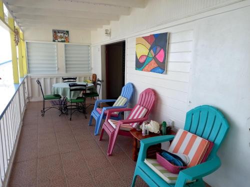 Balkons/terase, Rainbow Beach Apartment in Calibishie